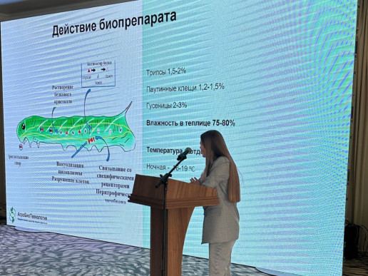 Выступление агронома-консультанта Селезневой Валерии