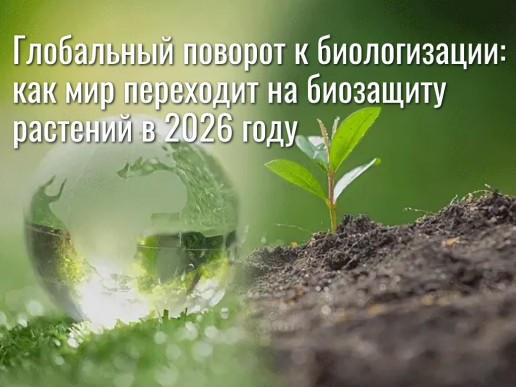 Как мир переходит на биозащиту растений в 2026 году